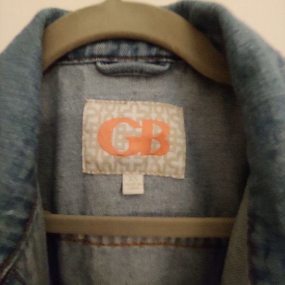 GB Not Your Girl brand jea denim jacket XS - Picture 7 of 16